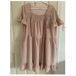 Baby Doll Pink Dress